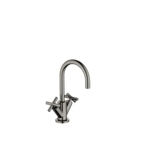 DORNBRACHT-Waschtisch-Einlochbatterie-mit-Ablaufgarnitur-TARA-22512892-Dark-Platinum-gebuerstet-22512892-99 gallery number 1